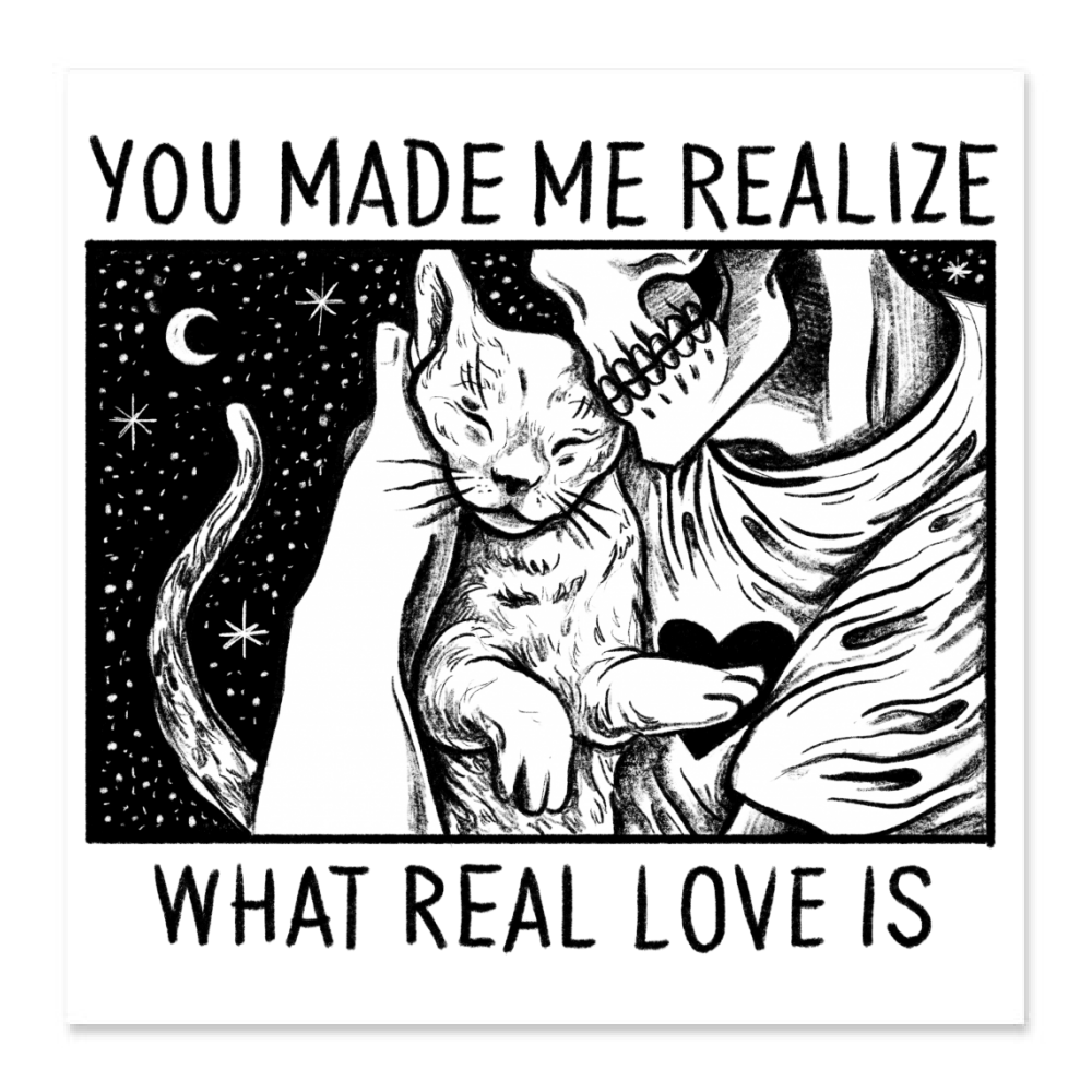 Poster 30x30 WHAT REAL LOVE IS