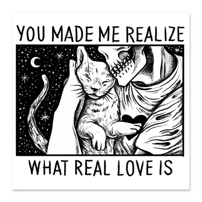 Poster 30x30 WHAT REAL LOVE IS