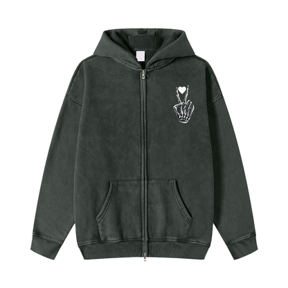 IDGF Zip Fleece  Hoodie Jacket